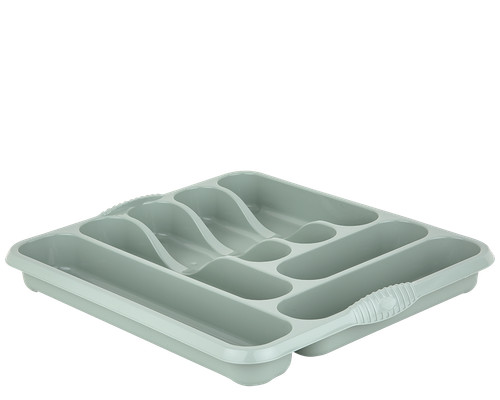 Plastic large cutlery - plastic, tray