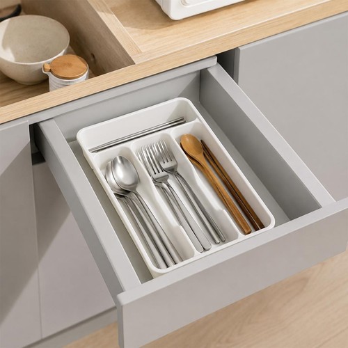 Extend plastic cutlery tray - extend,
