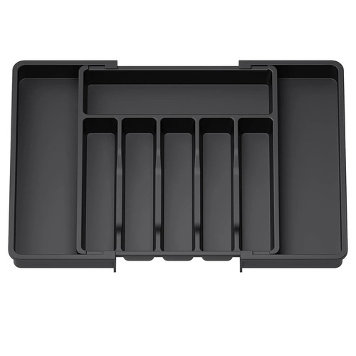 Extendable cutlery tray - extendable,