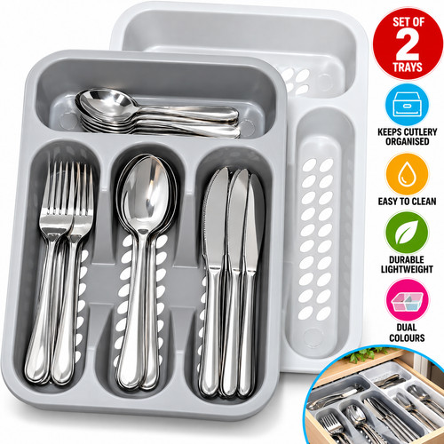 Extendable cutlery tray - cutlery,