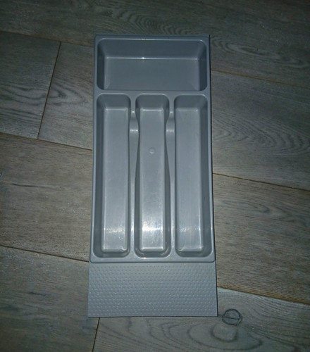 Expandable grey plastic - grey,