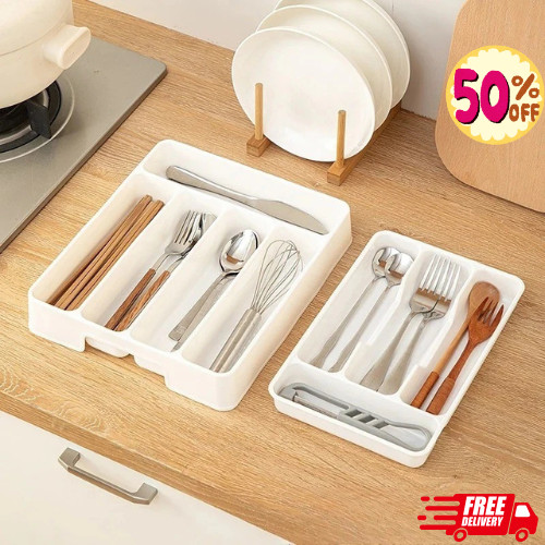 Plastic cutlery tray drawer - plastic,