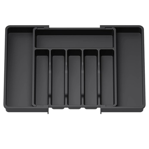 Extendable cutlery tray - extendable,