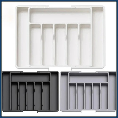 Plastic cutlery tray organizer - plastic,