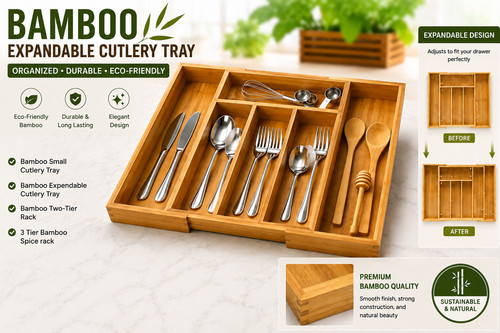 Wooden bamboo expandable - wooden,