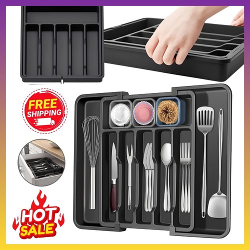 Extendable cutlery tray - cutlery,