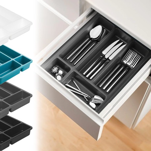 Cutlery tray organiser - organiser, rack