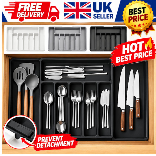 Cutlery drawer organiser - drawer,