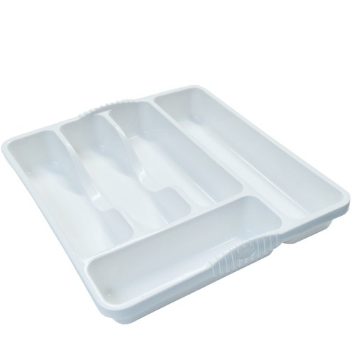 Plastic kitchen cutlery tray - plastic,