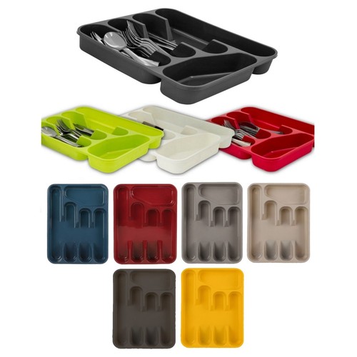 Plastic cutlery tray holder - tray,