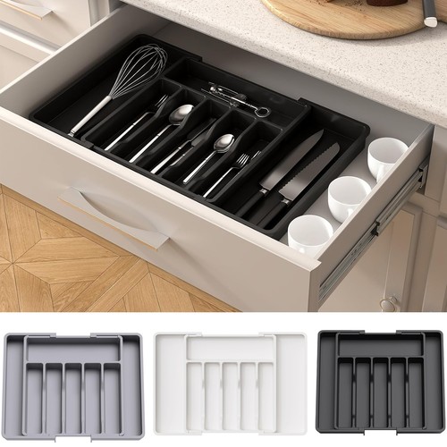 Extendable cutlery tray - cutlery,