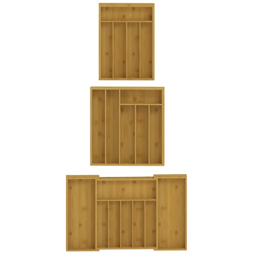 Wooden cutlery tray - cutlery, drawer